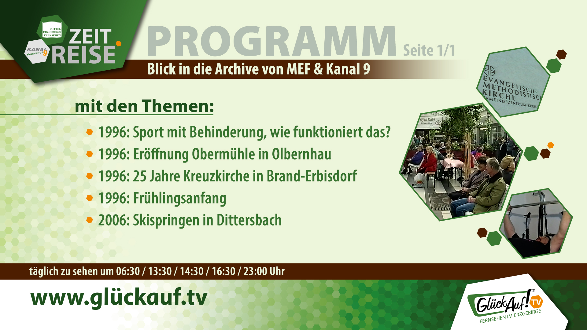 Glück Auf! Zeitreise für die Woche vom 14.03.2026 bis 20.03.2026 Glück Auf! Zeitreise für die Woche vom 14.03.2026 bis 20.03.2026