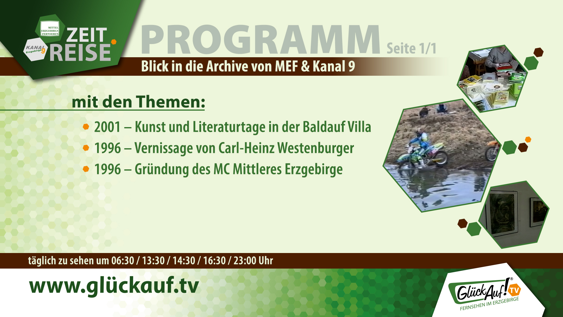 Glück Auf! Zeitreise für die Woche vom 21.03.2026 bis 27.03.2026